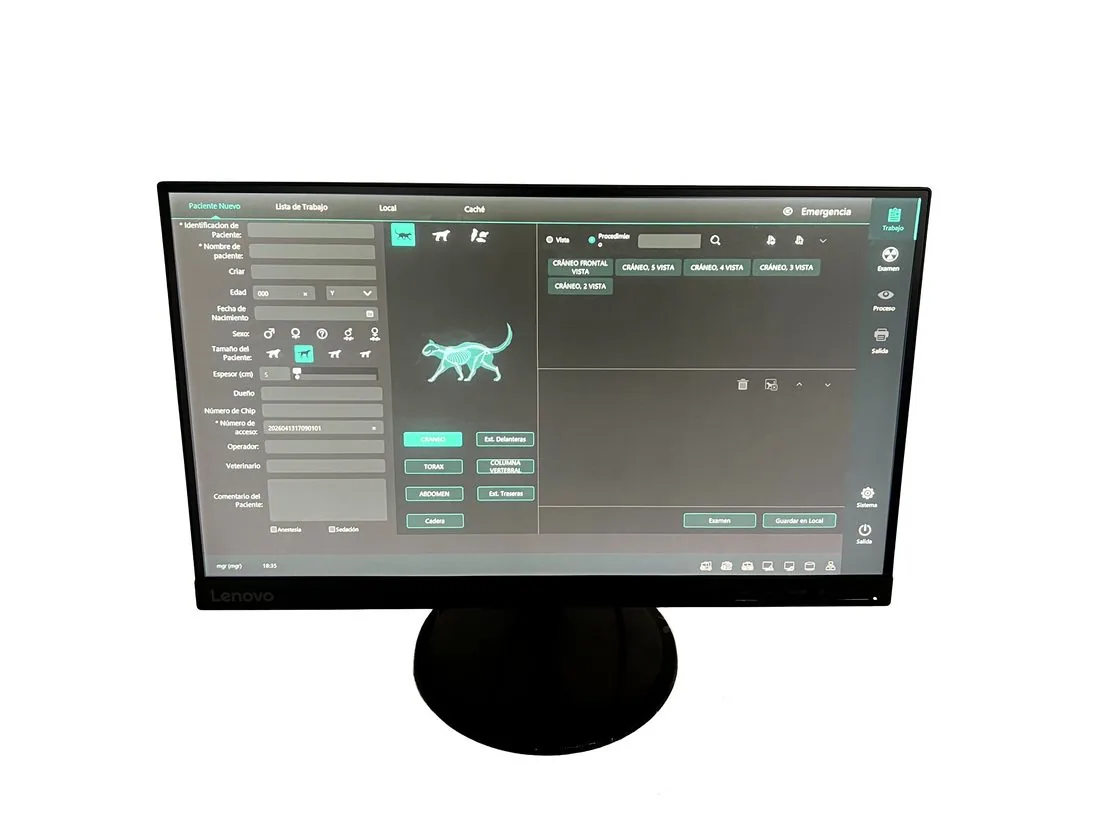 Configuraciones especiales y accesorios · Monitores Lenovo médicos · GBA Rayos X